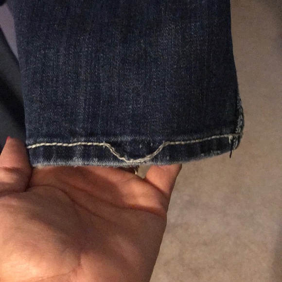 Adorable star rhinestone embellished Miss Me jeans - Picture 4 of 5